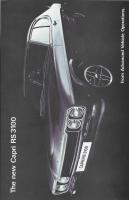 Ford Capri RS3100 reproduction advertising sales brochure