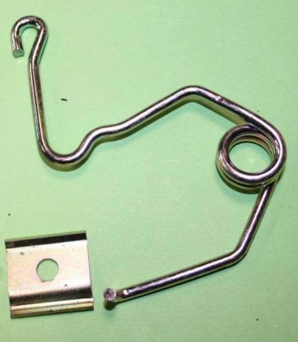 Bonnet Release Spring & Clip RHD