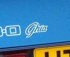 Ghia Boot Badge