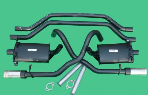 Club Performance Exhaust System (no Back box) 3" SS Exit: 3.0